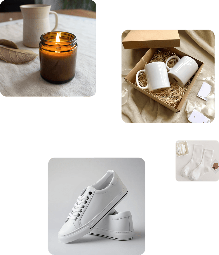 Right side product mockup