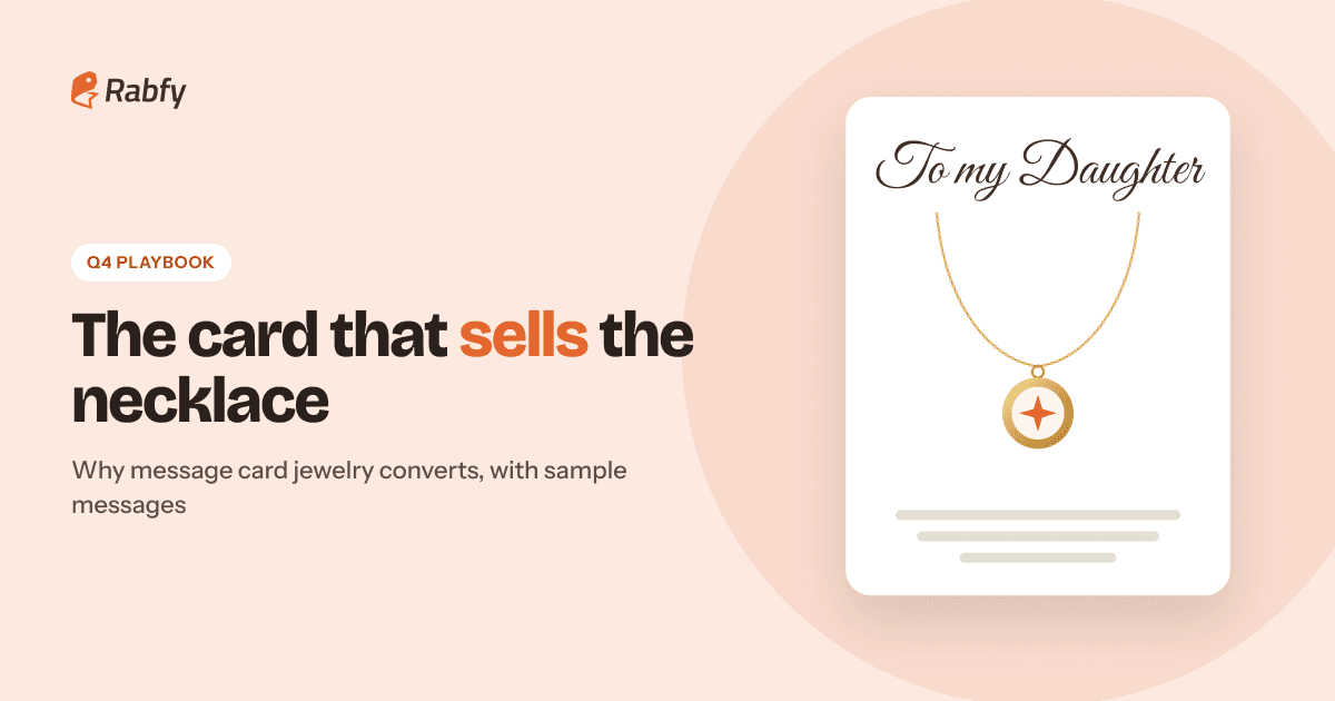 Message Card Jewelry: Why It Converts and How to Sell It