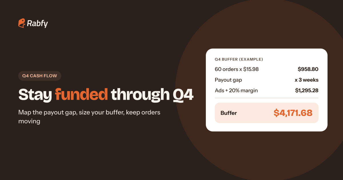 Ecommerce Cash Flow Management for Print-on-Demand Sellers: How to Stay Funded Through Q4