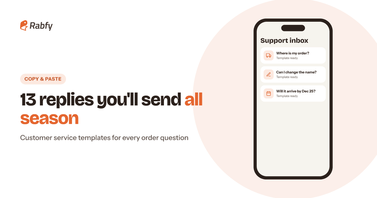 Customer Service Email Templates for Ecommerce Sellers (Copy & Paste)