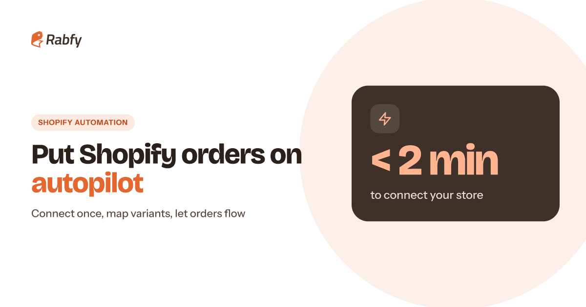 How to Connect Shopify to a Print-on-Demand Partner and Automate Orders