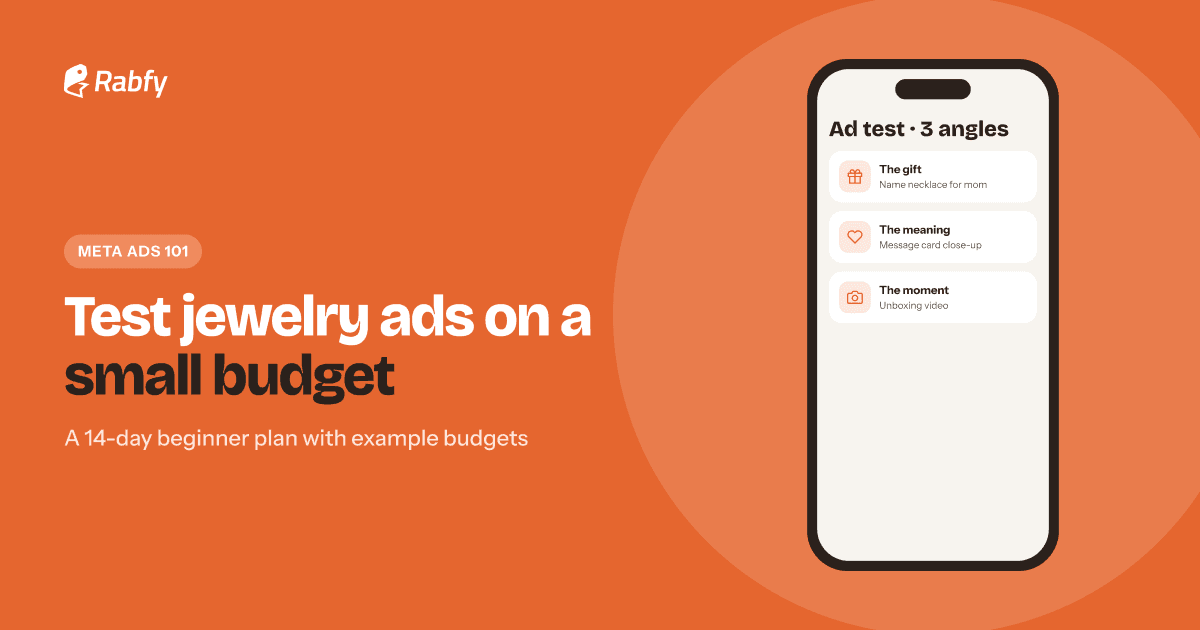 Facebook Ads for Jewelry Stores: A Beginner Budget Plan