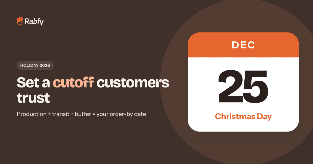 Holiday Shipping Cutoff Dates for E-commerce: How to Set Order Deadlines Customers Trust