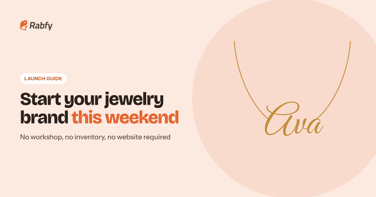 How to Start an Online Jewelry Business in 2026 (Without Making Jewelry)